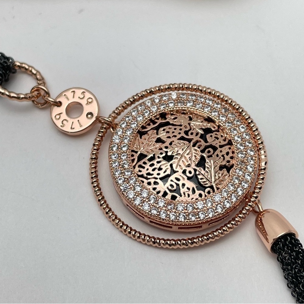 Multi Layer Long Chain Rotating Pendant with Tassels NS 1759